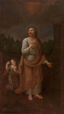 Praying Jesus (?)